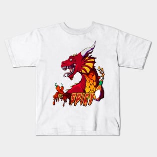 Spicy Dragon Kids T-Shirt